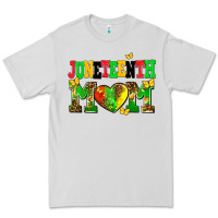 Dove Grey juneteenth mom Premium Tee - AdoDesignShop