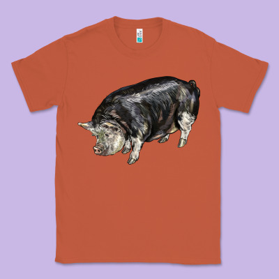 Poland China Pig Classic Tee Designed By Lillyallendesigns