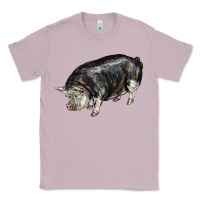 Lilac poland china pig Classic Tee - LillyAllenDesigns