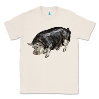 Natural poland china pig Classic Tee - LillyAllenDesigns