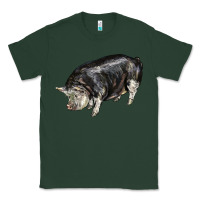 Sports Green poland china pig Classic Tee - LillyAllenDesigns
