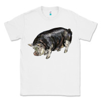 White poland china pig Classic Tee - LillyAllenDesigns