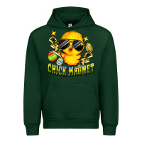 Forest Green chick magnet Urban Hoodie - FaDigitalArtStudio