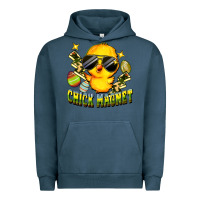 Pigment Midnight Navy chick magnet Urban Hoodie - FaDigitalArtStudio