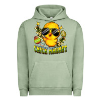 Pigment Oil Green chick magnet Urban Hoodie - FaDigitalArtStudio
