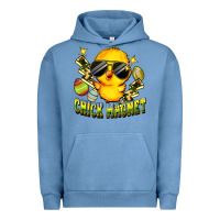 Pigment Pebble Blue chick magnet Urban Hoodie - FaDigitalArtStudio