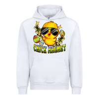 White chick magnet Urban Hoodie - FaDigitalArtStudio