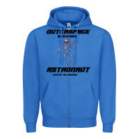 True Royal Outer Space Adventurer Astronaut Zipper Hoodie - Bettercallsaul