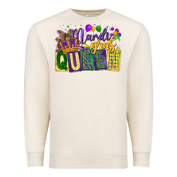 Sandshell mardi gras queen Premium Sweatshirt - CowGirlArtShop