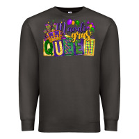 Smoke mardi gras queen Premium Sweatshirt - CowGirlArtShop