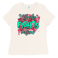Bone nobody fights alone Ladies Tee - AdoDesignShop