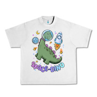 Lunar Rock space dino Urban Heavy Tee - MaliasSmallBusiness