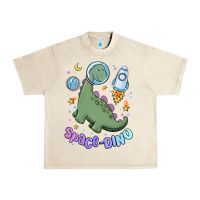Sandshell space dino Urban Heavy Tee - MaliasSmallBusiness
