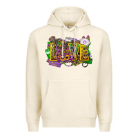 Tofu mardi gras love nurse Premium Hoodie - CowGirlArtShop