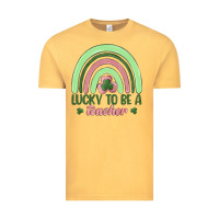 Lucky To Be A Teacher Vintage Tee | Teevron