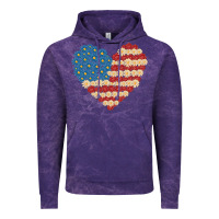 Cloud Purple american heart flag Vintage Hoodie - MaliasSmallBusiness