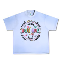 Grape Ice you are enough Urban Heavy Tee - MaliasSmallBusiness