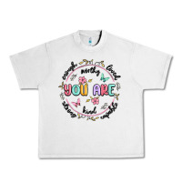 Lunar Rock you are enough Urban Heavy Tee - MaliasSmallBusiness