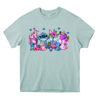 Arona stitch coffee cups Heavy Core Tee - AdoDesignShop
