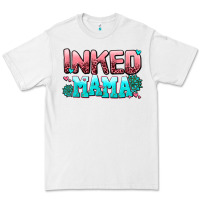 White inked mama Premium Tee - AdoDesignShop