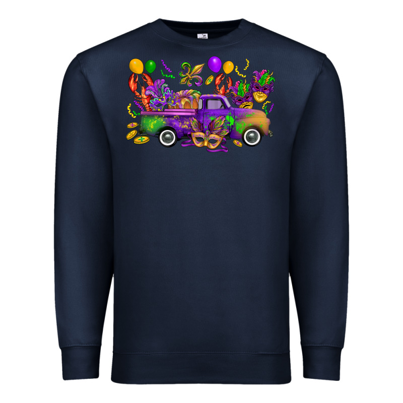 Mardi Gras Truck Premium Sweatshirt by CowGirlArtShop | Teevron