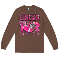 Chestnut cheer for the cure Long Sleeve Tee - MaliasSmallBusiness