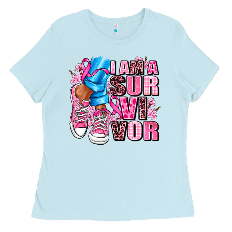 I Am A Survivor Ladies Tee by AdoDesignShop | Teevron