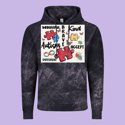 Autism Vintage Hoodie Designed By Maliassmallbusiness