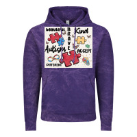 Cloud Purple autism Vintage Hoodie - MaliasSmallBusiness