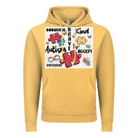 Vintage Mustard autism Vintage Hoodie - MaliasSmallBusiness