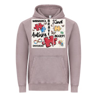 Vintage Zinc autism Vintage Hoodie - MaliasSmallBusiness