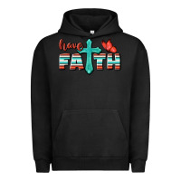 Pigment Black Have Faith Urban Hoodie - BundleAndBundleShop