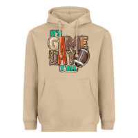 Mushroom It's game day y'all Heavyweight Hoodie - HowdyJamesFarm
