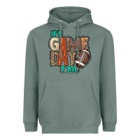 Sage It's game day y'all Heavyweight Hoodie - HowdyJamesFarm