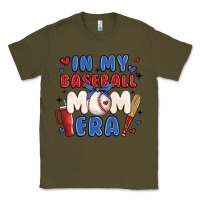 Army Green in my baseball mom era Classic Tee - JahusDesignShop
