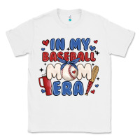 White in my baseball mom era Classic Tee - JahusDesignShop