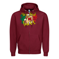 Burgundy Tacos Zipper Hoodie - Bettercallsaul
