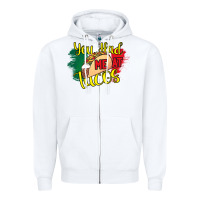 White Tacos Zipper Hoodie - Bettercallsaul