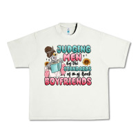 Pistachio judging men by the standards of my book boyfriends Urban Heavy Tee - MaliasSmallBusiness
