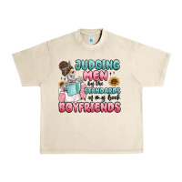 Sandshell judging men by the standards of my book boyfriends Urban Heavy Tee - MaliasSmallBusiness