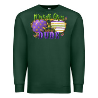 Sports Green mardi gras dude Premium Sweatshirt - CowGirlArtShop