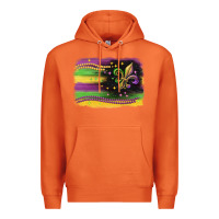 Carrot mardi gras flag Premium Hoodie - CowGirlArtShop