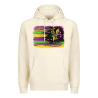 Sandshell mardi gras flag Premium Hoodie - CowGirlArtShop