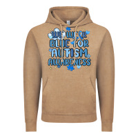 Vintage Coffee we wear blue for autism awareness Vintage Hoodie - MaliasSmallBusiness