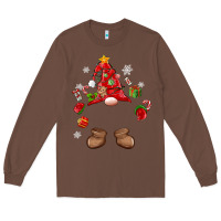 Chestnut custom christmas gnome Long Sleeve Tee - MaliasSmallBusiness