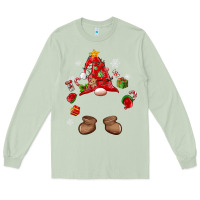 Matcha custom christmas gnome Long Sleeve Tee - MaliasSmallBusiness