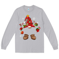 Moon Dust custom christmas gnome Long Sleeve Tee - MaliasSmallBusiness