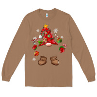 Toasted Coconut custom christmas gnome Long Sleeve Tee - MaliasSmallBusiness