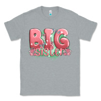 Heather Grey big sister Classic Tee - MaliasSmallBusiness