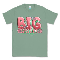 Sage big sister Classic Tee - MaliasSmallBusiness